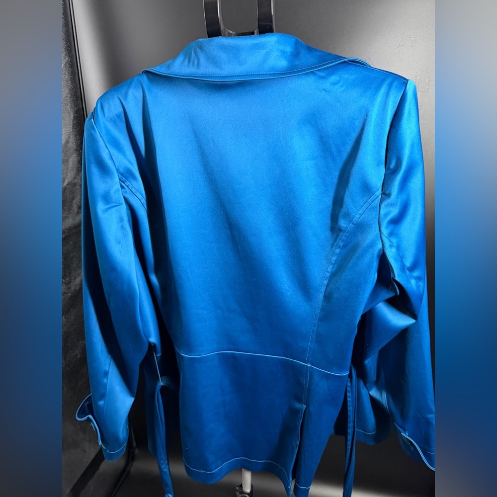 NEW/LANE BRYANT Gorgeous Blue JACKET| Heavy Outer COAT| WOMEN'S Size 24 - Picture 5 of 11